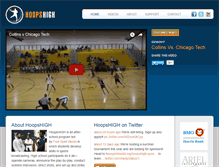 Tablet Screenshot of hoopshigh.org